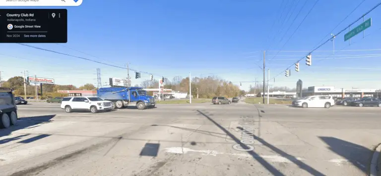 Street View - Rockville Road and Country Club Road
