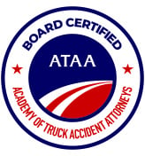 Board Certified ATAA Academy of Truck Accident Attorneys